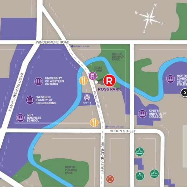 Ross Park Condos Site Map