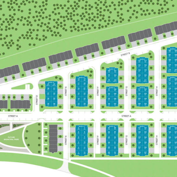 WOODBRIDGE PARK TOWNHOMES SITE PLAN