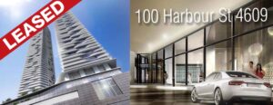 100 Harbour Street unit 4609 LEASED